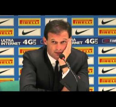 AC MILAN: Allegri post Inter