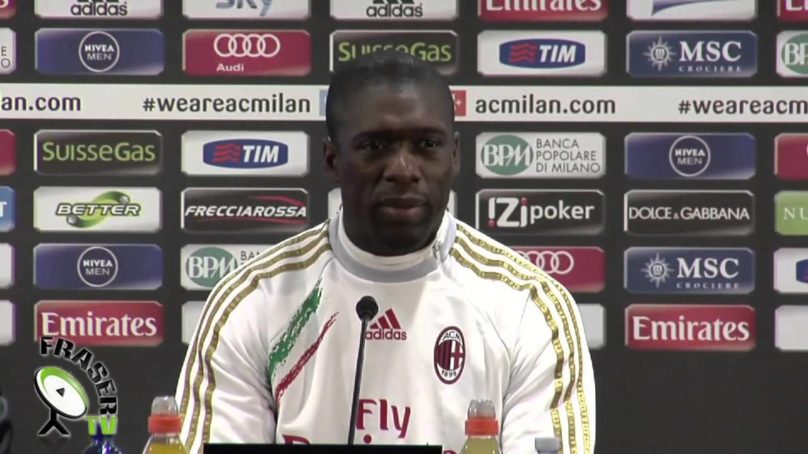 AC MILAN: Conf. SEEDORF e commenti dei giornalisti.Pre Cagliari