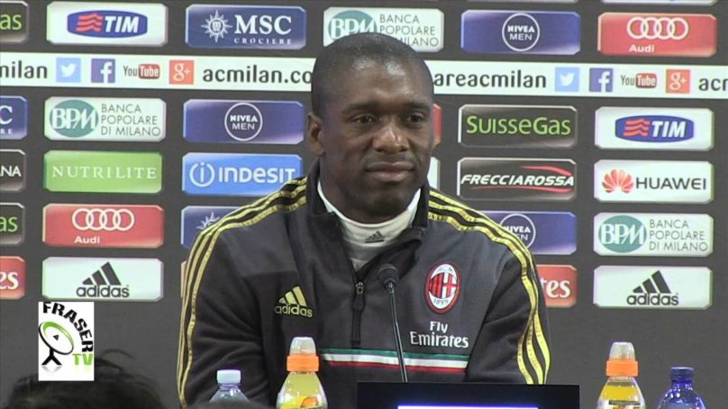 AC. MILAN: conf. SEEDORF pre Napoli