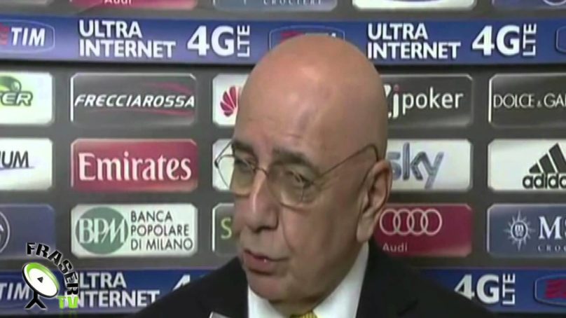 AC MILAN: A. GALLIANI post Bologna