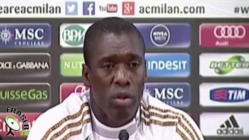 AC MILAN: Conf. C. SEEDORF pre Lazio