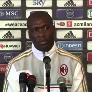 AC MILAN: Conf. C. SEEDORF pre Fiorentina