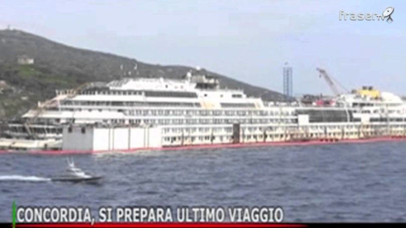 CONCORDIA, si prepara ULTIMO VIAGGIO