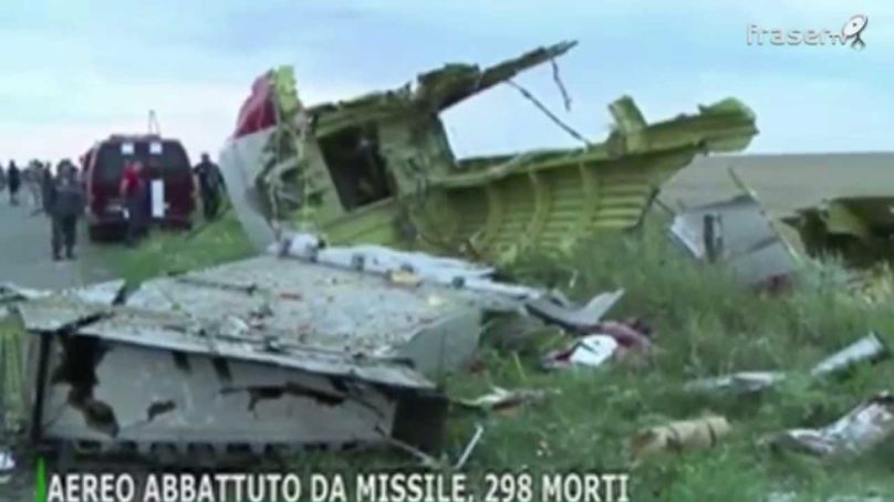 Aereo abbattuto da MISSILE, 298 morti