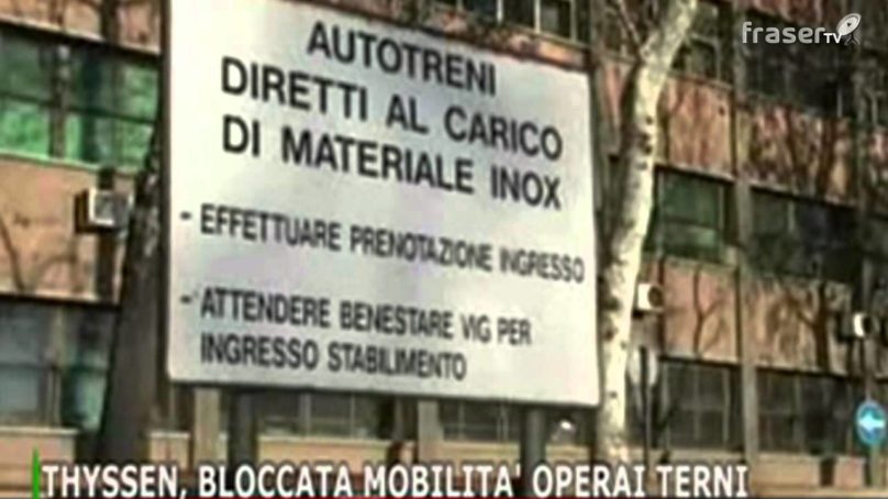 THISSEN, bloccata mobilità