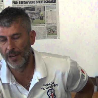 PRO VERCELLI: Conf. C. SCAZZOLA pre Modena