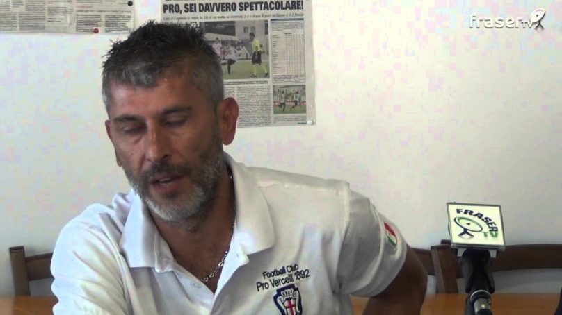 PRO VERCELLI: Conf. C. SCAZZOLA pre Modena