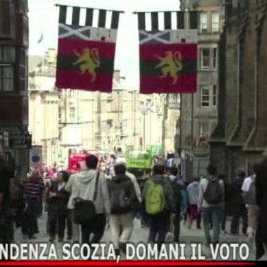 DOMANI si vota per l’indipendenza della SCOZIA