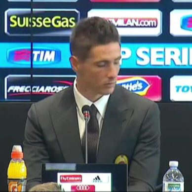 AC MILAN, Presentazione Fernando TORRES