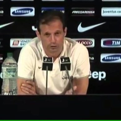 FC JUVENTUS: conf. ALLEGRI pre Sassuolo