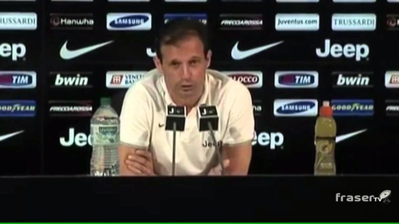 FC JUVENTUS: conf. ALLEGRI pre Sassuolo