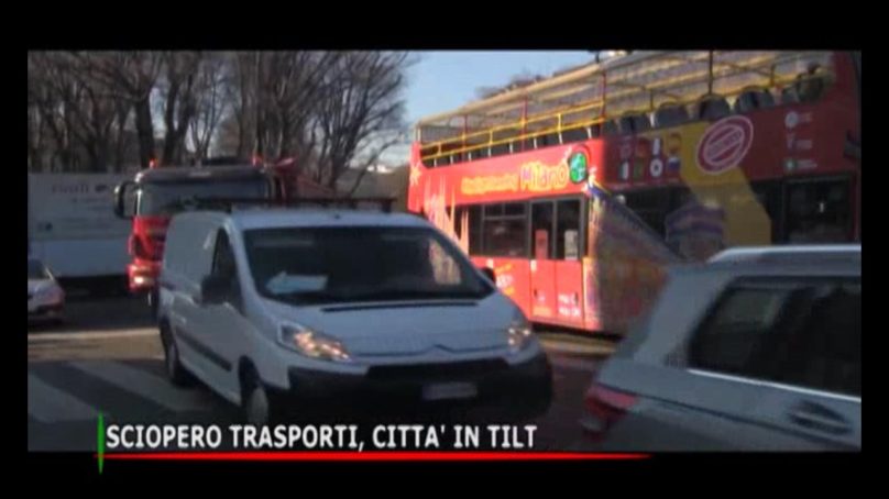 SCIOPERO TRASPORTI, città in tilt.