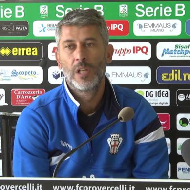 PRO VERCELLI: la conferenza di mister C. SCAZZOLA prima del Carpi