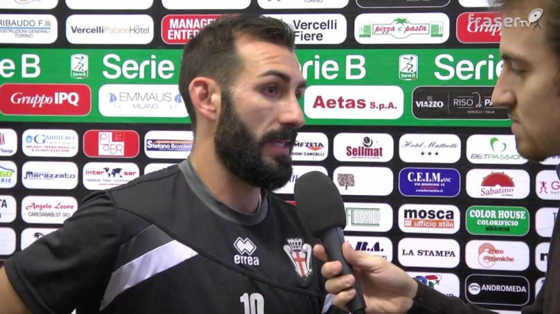 PRO VERCELLI: l’intervista a G. FABIANO dopo Vicenza