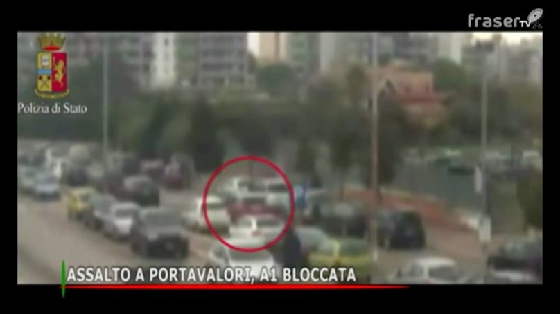 ASSALTO A PORTAVALORI, A1 BLOCCATA