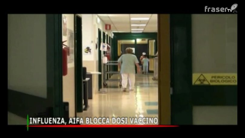 INFLUENZA, AIFA BLOCCA DOSI VACCINO