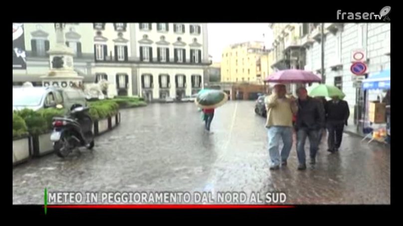 METEO IN PEGGIORAMENTO DAL NORD AL SUD