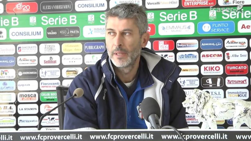 PRO VERCELLI: la conf di mister C. SCAZZOLA prima della Ternana