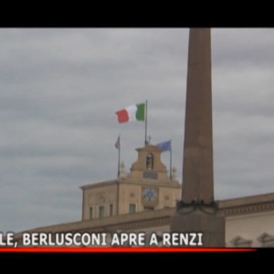 QUIRINALE, BERLUSCONI APRE A RENZI