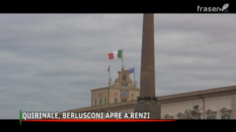 QUIRINALE, BERLUSCONI APRE A RENZI