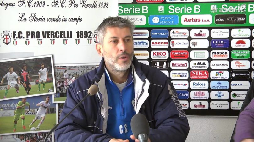 PRO VERCELLI: la conf di mister C. SCAZZOLA prima di Bologna