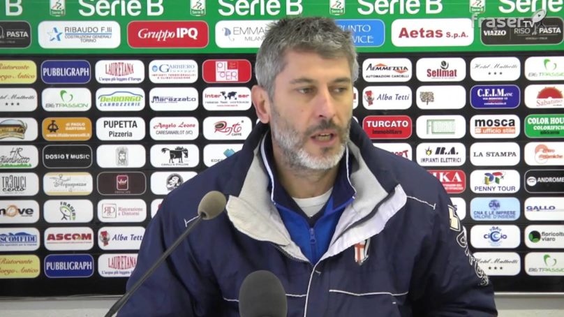 PRO VERCELLI: la conf. di mister C. SCAZZOLA prima del Trapani