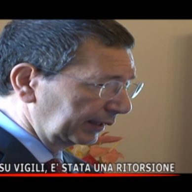 MARINO SUI VIGILI, E’ STATA UNA RITORSIONE