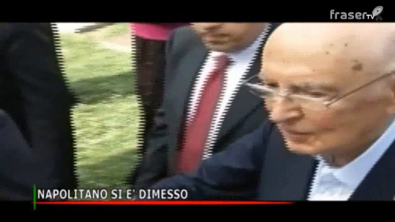 NAPOLITANO SI E’ DIMESSO