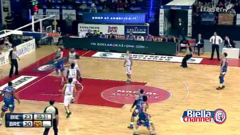 BASKET A2 Biella vs Brescia 70 68 sintesi