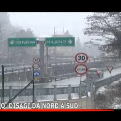 MALTEMPO DISAGI DA NORD A SUD