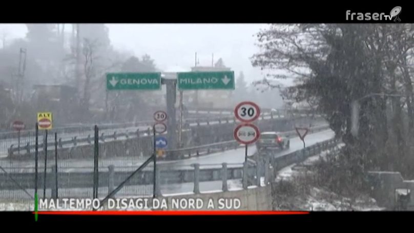 MALTEMPO DISAGI DA NORD A SUD