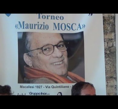 Presentazione Quinto torneo “Maurizio Mosca”