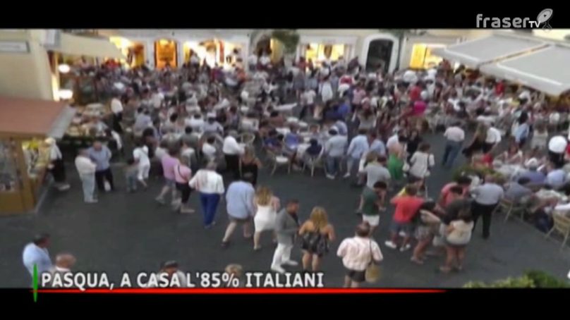 Pasqua, a casa l’85% degli Italiani