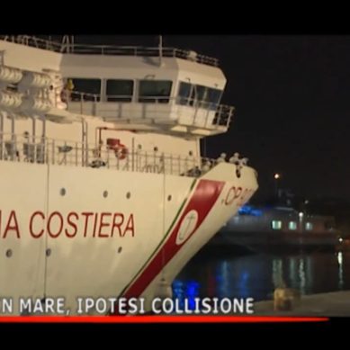 Strage in mare, ipotesi collisione