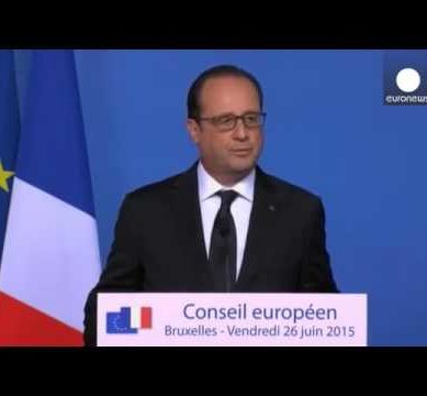 Francia Hollande, no a divisioni inutili e sospetti intollerabili