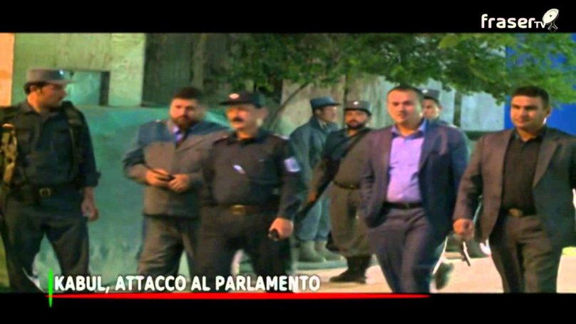 Kabul, attacco al parlamento