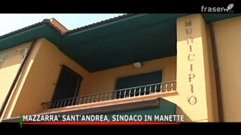 Mazzarrà Sant’Andrea, sindaco in manette