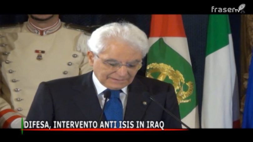 Difesa, intervento anti Isis in Iraq