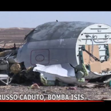 Aereo russo caduto, bomba Isis