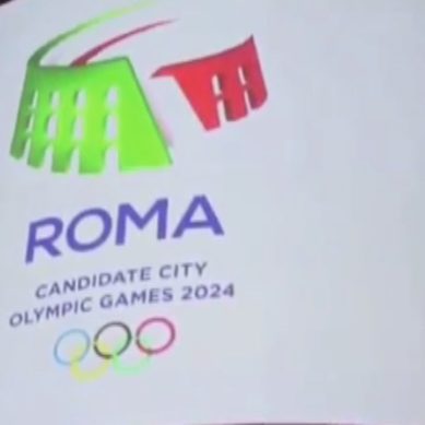 Roma presenta il logo per le Olimpiadi 2024