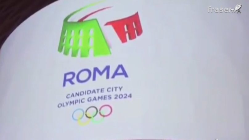 Roma presenta il logo per le Olimpiadi 2024