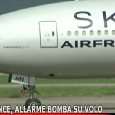 Air France, allarme bomba su volo