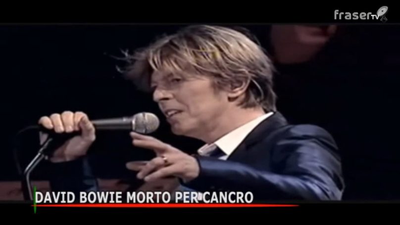 David Bowie morto per cancro