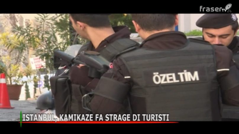 Istambul, kamikaze fa strage di turisti