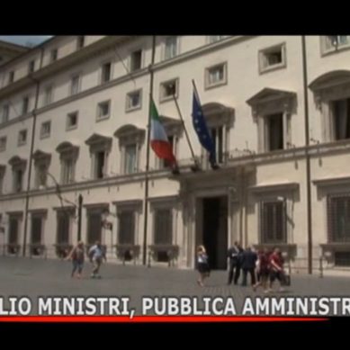 Consiglio dei ministri, pubblica amministrazione