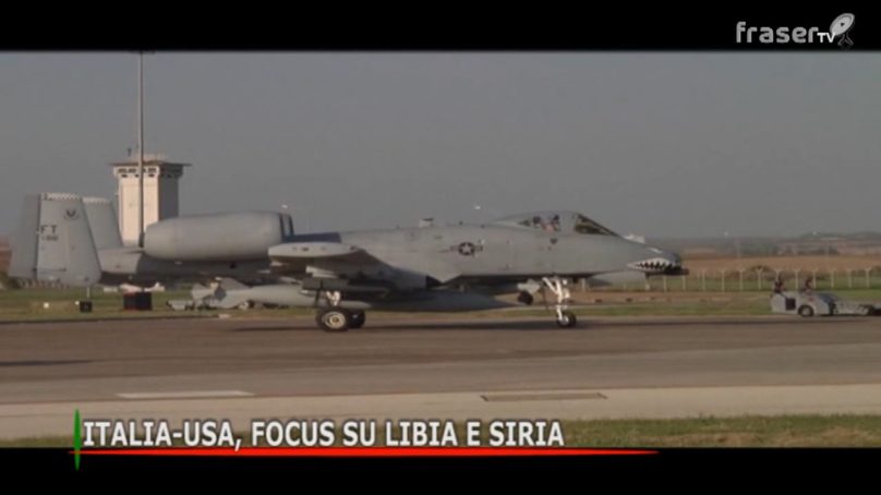 ITALIA – USA, focus su Libia e Siria