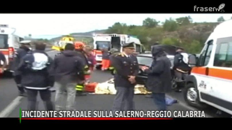 Incidente stradale sulla Salerno-Reggio Calabria