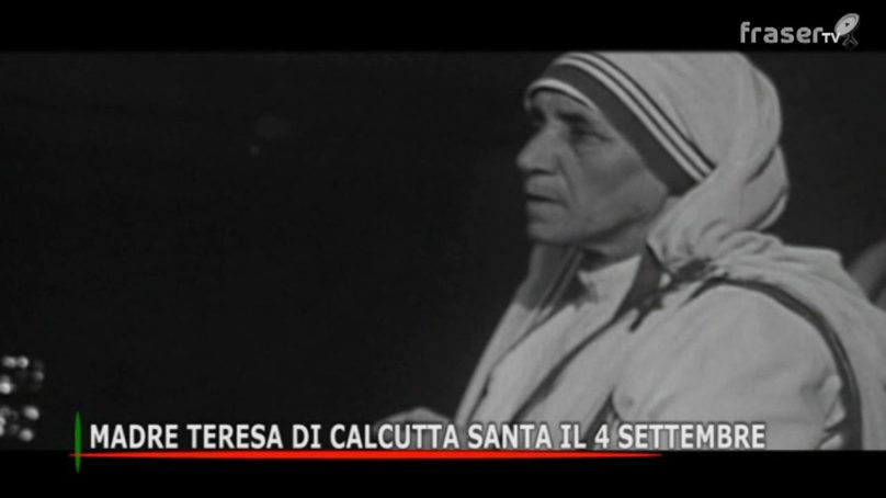 Madre Teresa di Calcutta Santa il 4 settembre