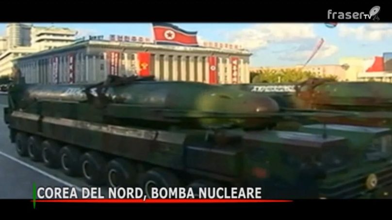 Corea del nord, bomba nucleare