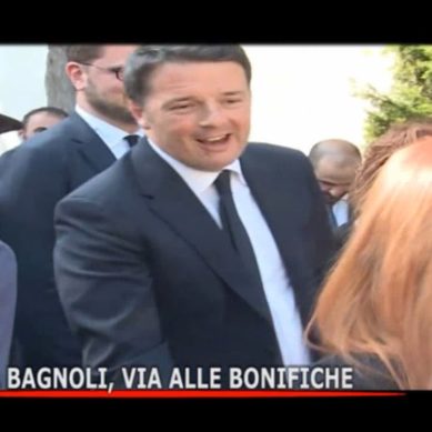 Renzi a Bagnoli, via alle bonifiche